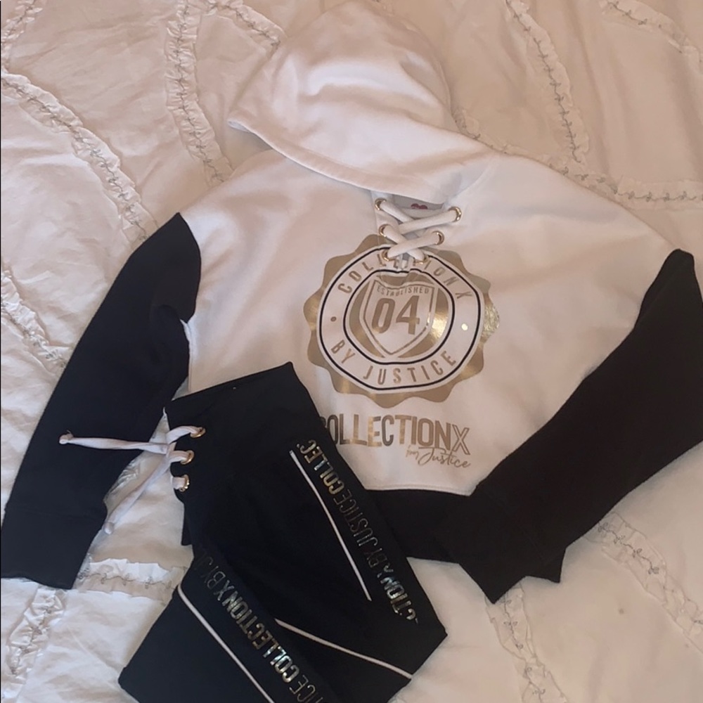 Justice 2 piece track suit